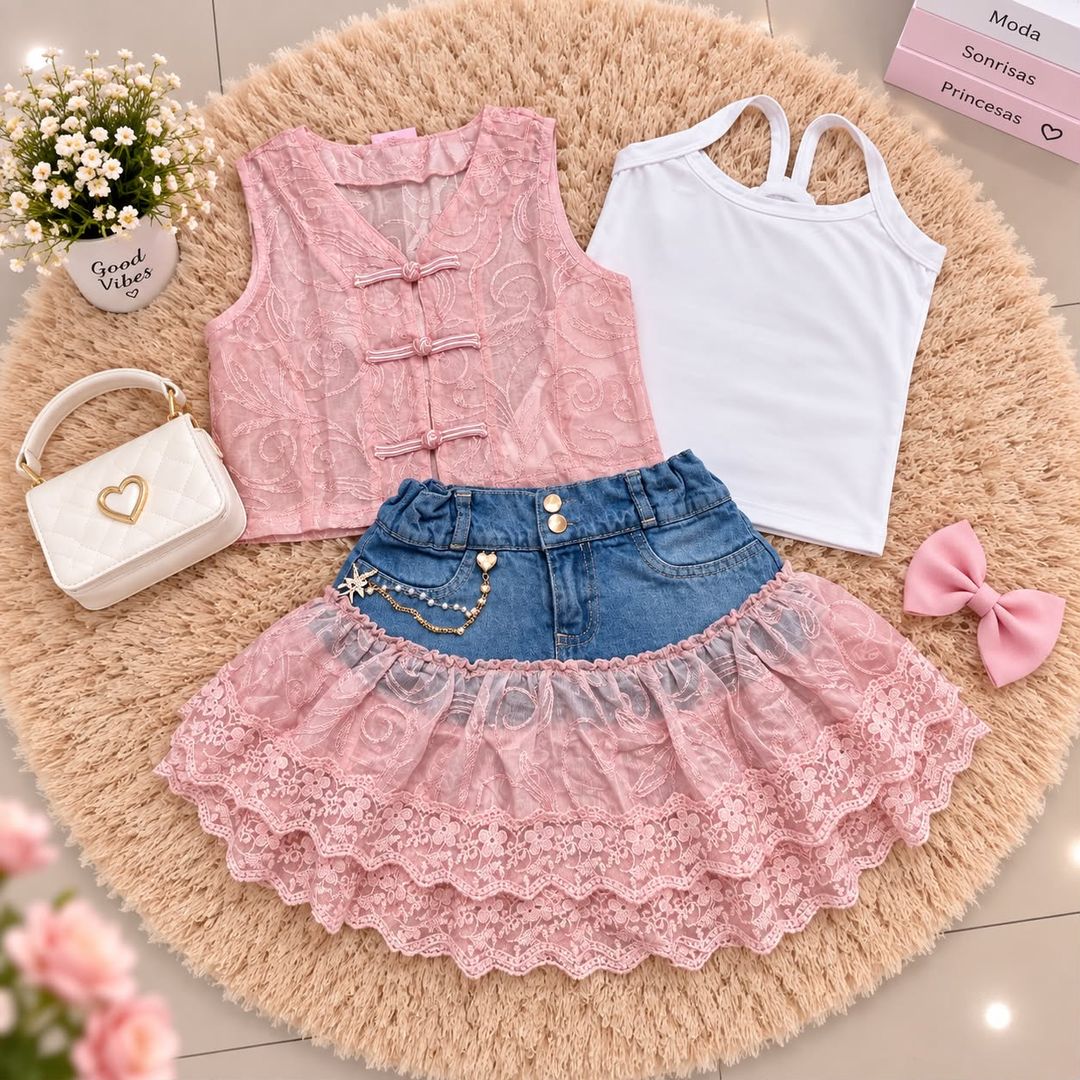 Conjunto tres piezas