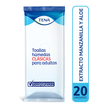 Imagen del producto Toallas Húmedas Clásicas TENA x 20 Und