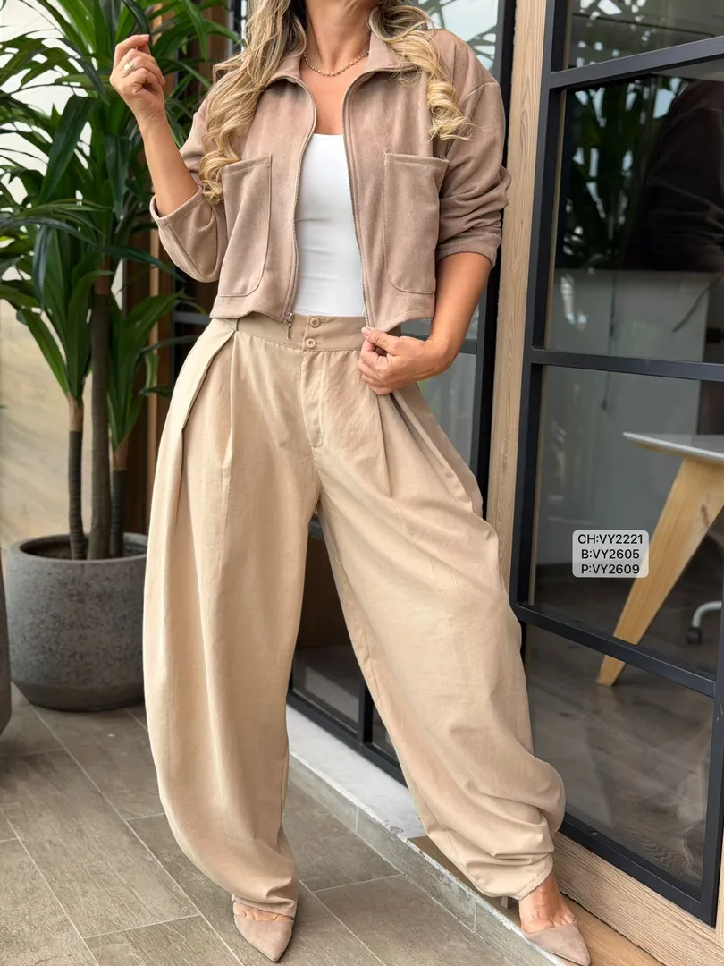 PANTALON PRENCES TIPO GLOBO VY2609