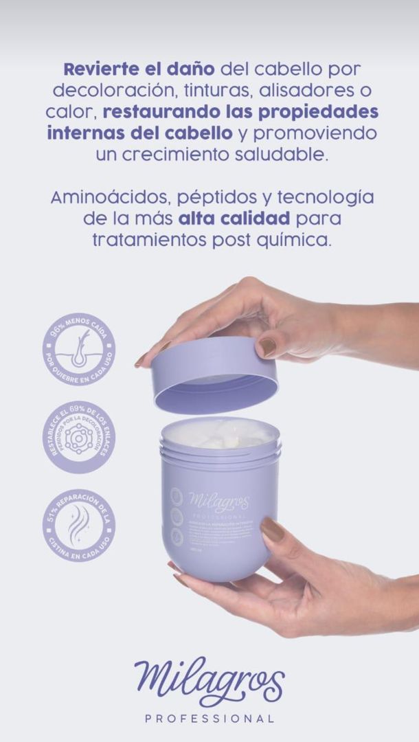 Mascarilla Reparación Intensiva milagros 