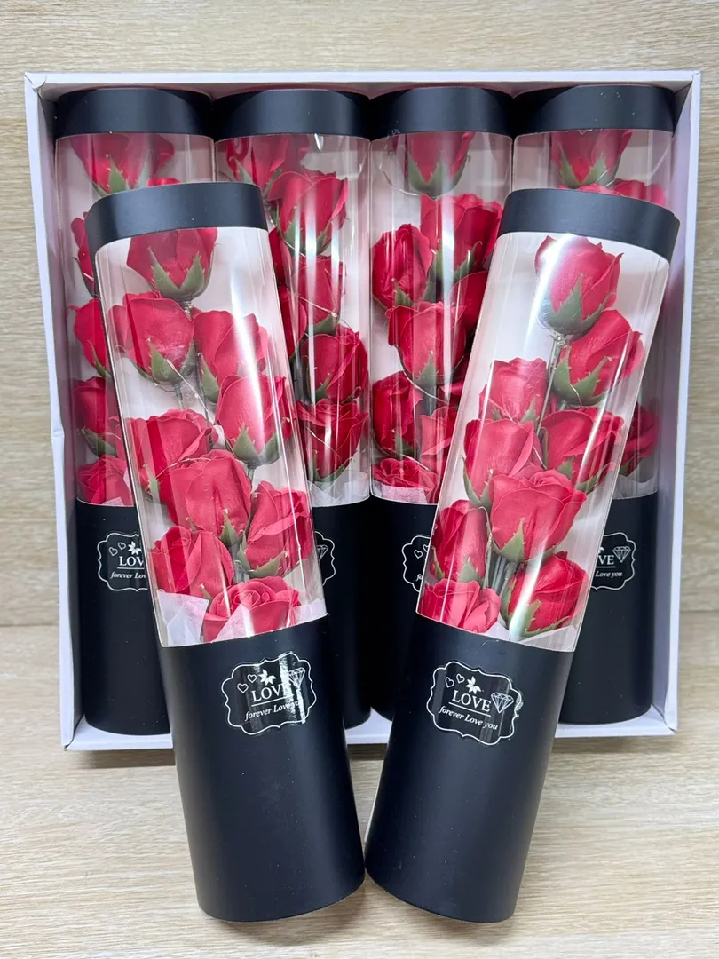 000 RAMO ROSAS ARITFICIALES CON LUZ