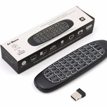 Air Mouse Backlit Control Teclado retroiluminado - imagen 1