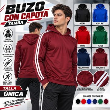 Imagen del producto BUZO CAPOTA TAMBA (DOC )