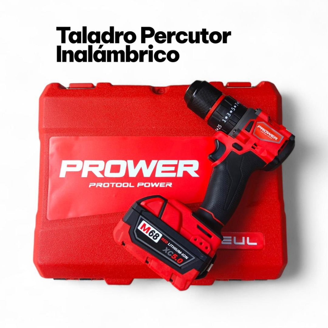 TALADRO PERCUTOR INALAMBRICO PU686R