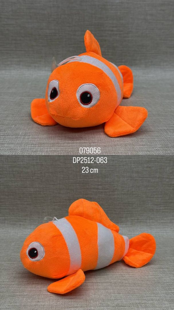 PEZ PAYASO NARANJA 23CM