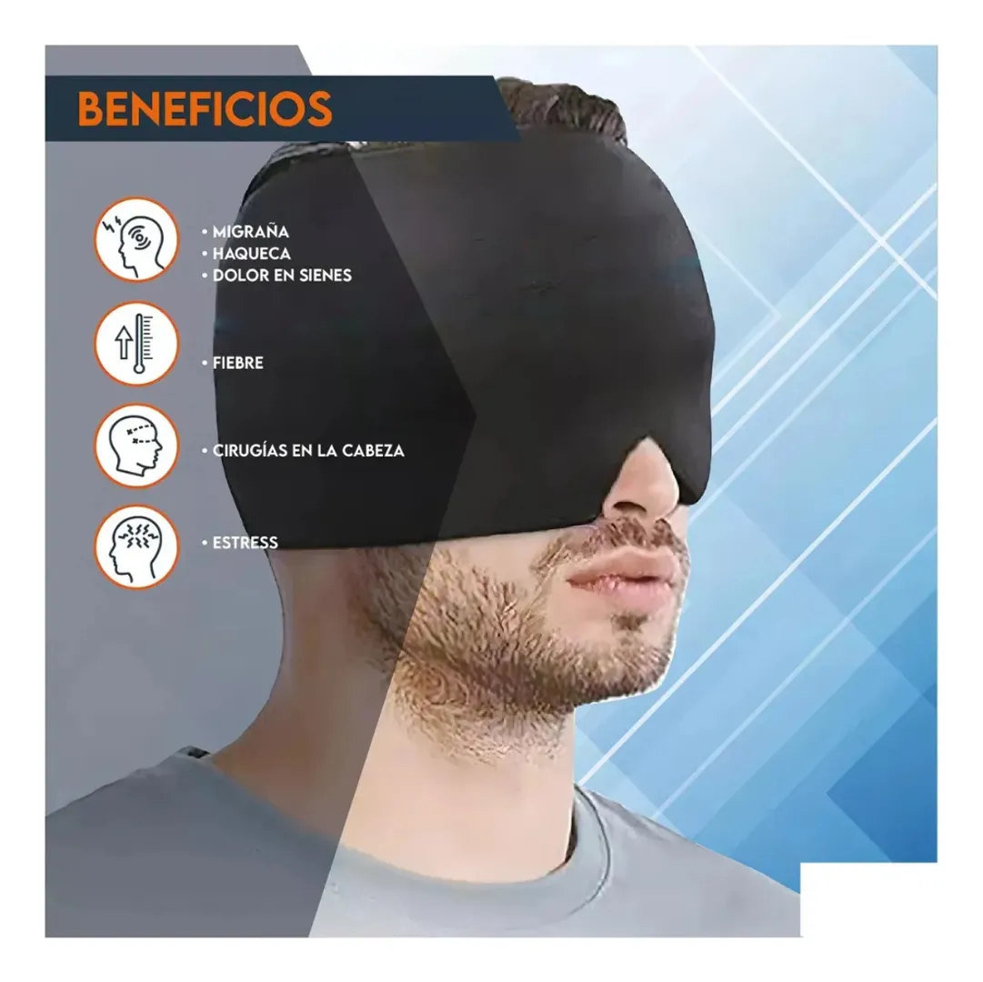 GORRO ANTIFAZ TERAPIA MIGRAÑA D-165