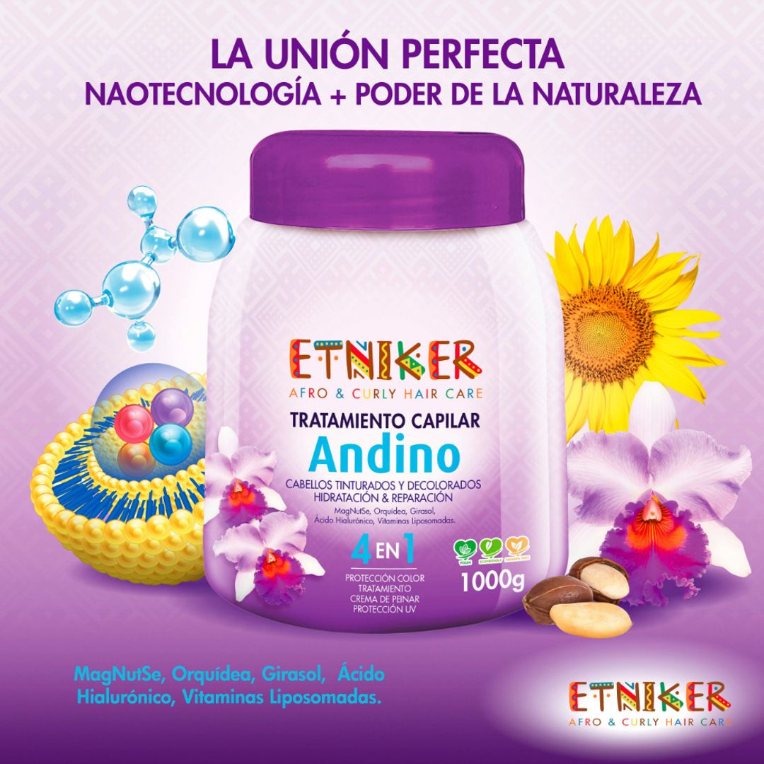Tratamiento 4-1 Andino Etniker 1000gr