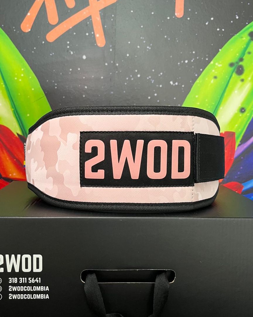  CINTURÓN  CAMO ROSA