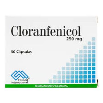 Imagen del producto CLORANFENICOL 250MG COLMED SOB X 10 CAPS