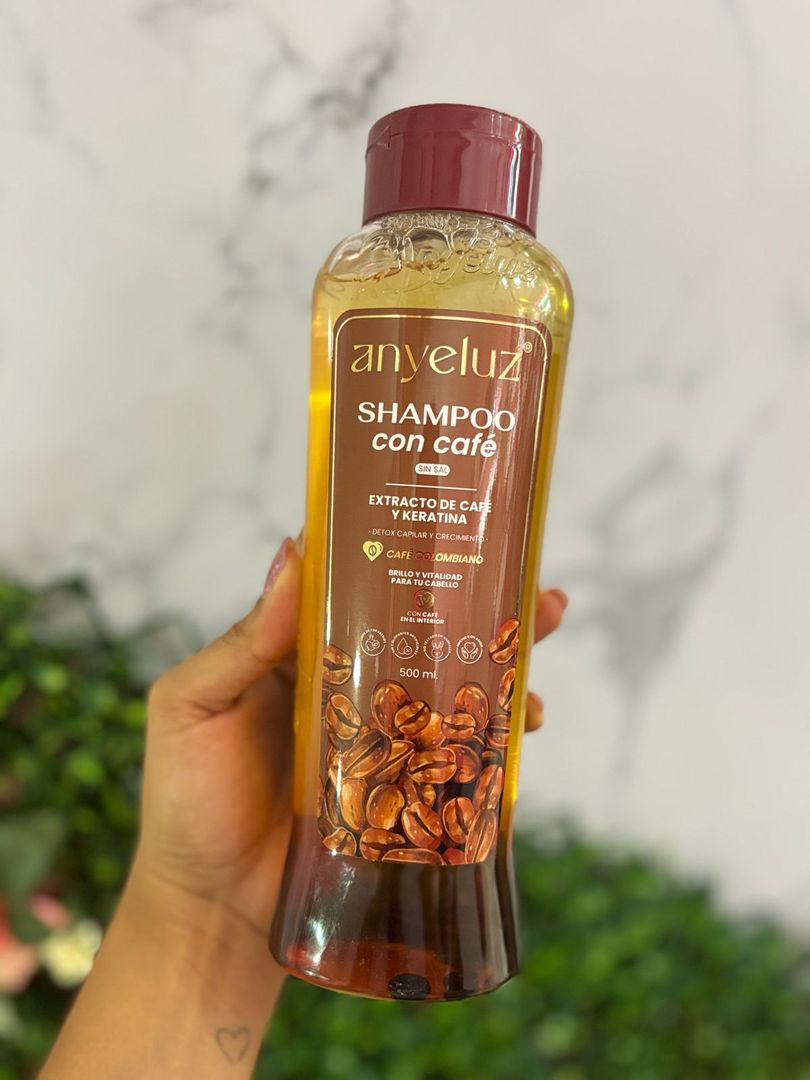 Shampoo con café anyeluz