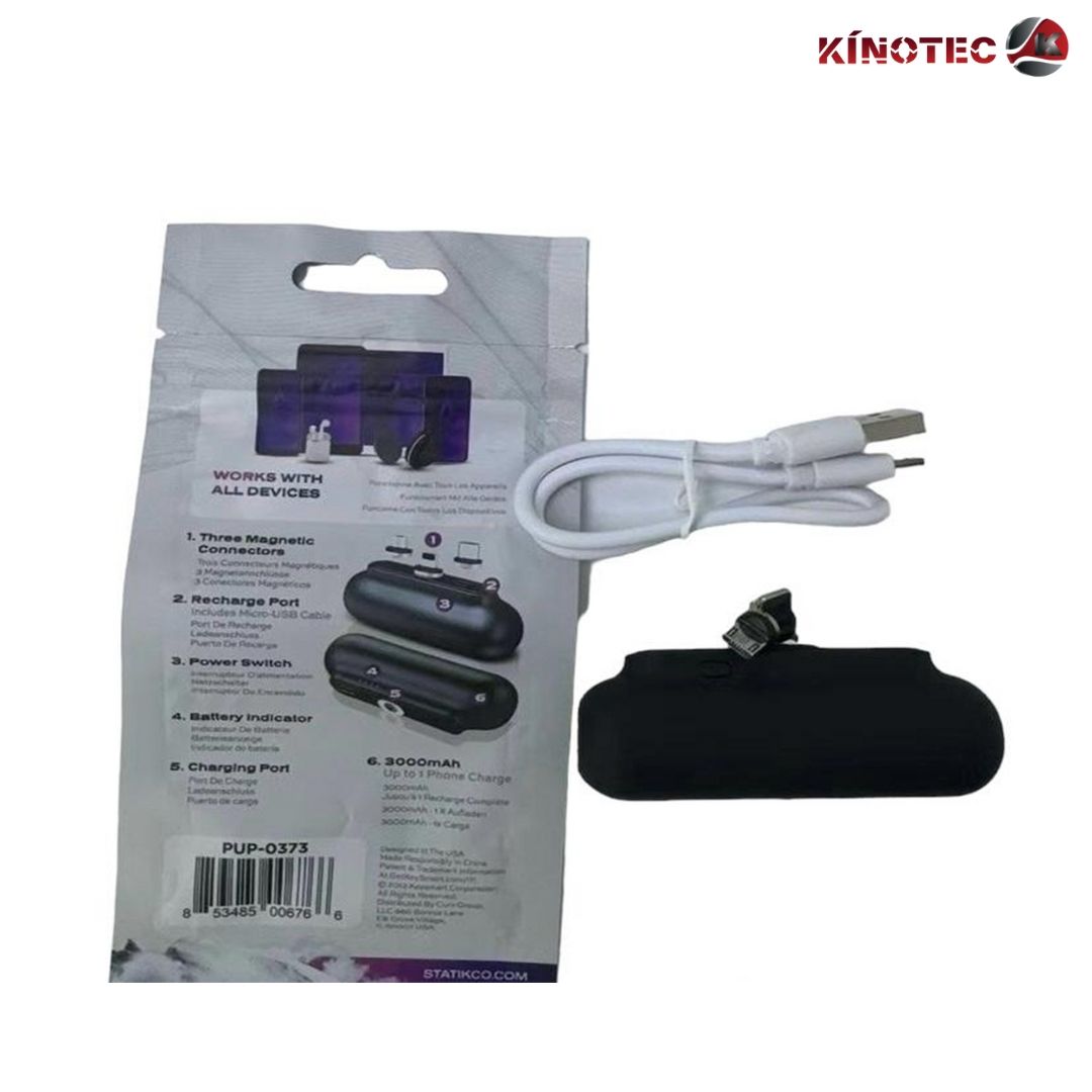 Power Bank Magnético 3.000mAh