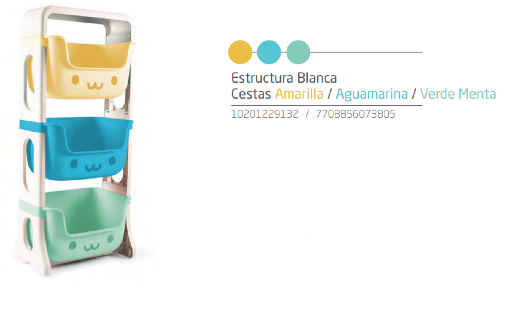 Estante  Organizador  3 Niveles Niños