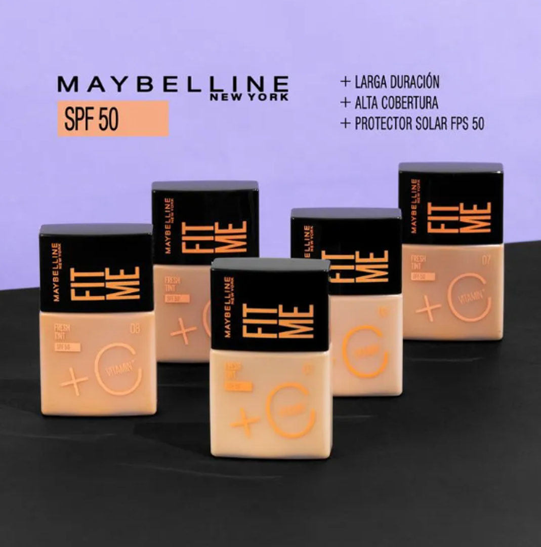 Base Fresh Tint Fit Me Maybelline 30ml