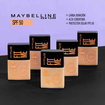 Base Fresh Tint Fit Me Maybelline 30ml - imagen 1