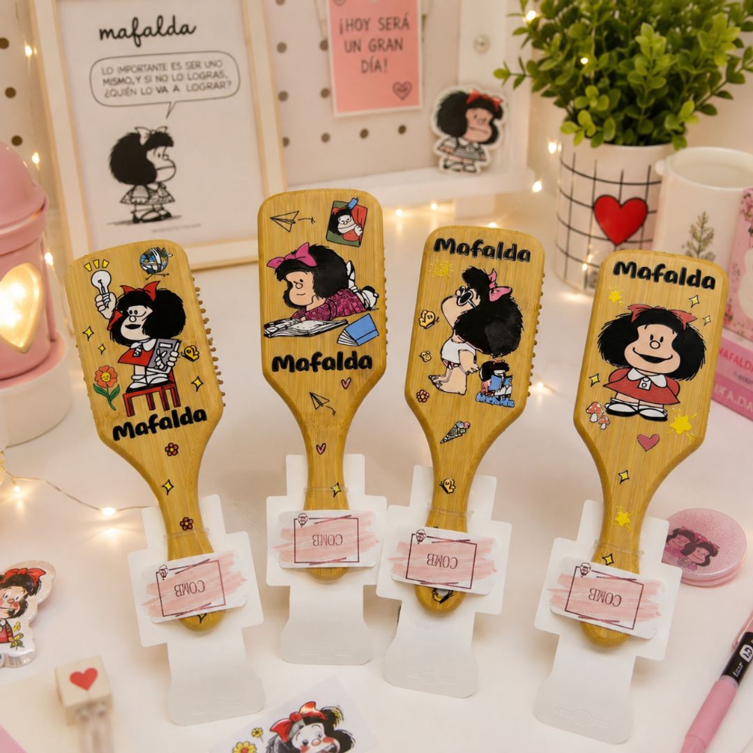 Cepillo bambú Mafalda 