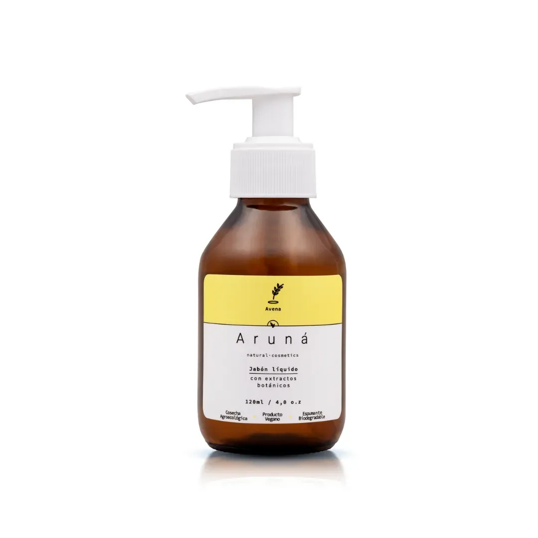 JABON FACIAL AVENA 120ML ARUNA