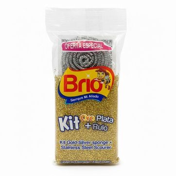 Imagen del producto  K. BRIO KIT ORO PLATA + RULO 