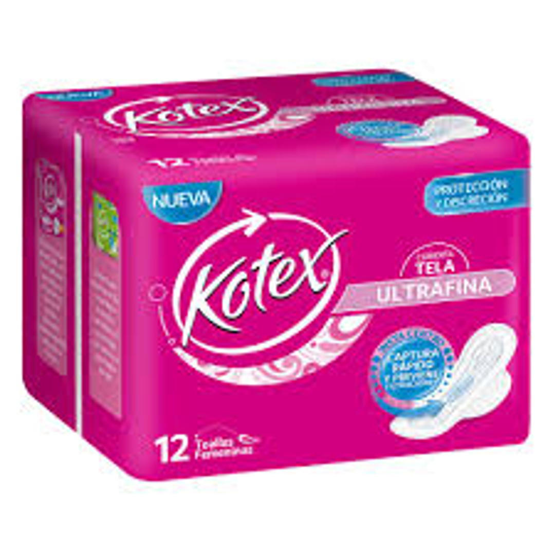 KOTEX CUIDADO AVANZADO UF 6+6