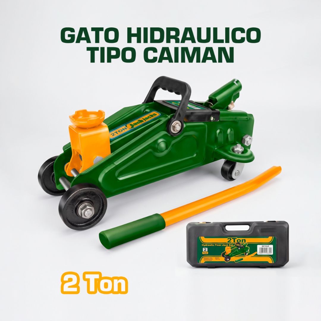 GATO HIDRAULICO TIPO CAIMAN 2 TONELADAS