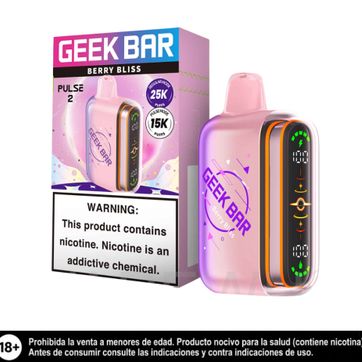 Imagen del producto Geek Bar Pulse 2 Berry Bliss 25.000 Puffs