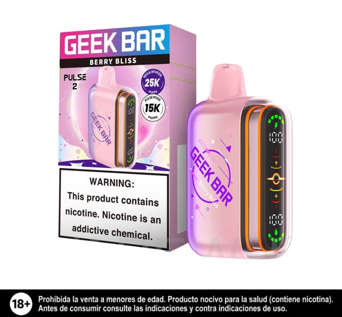 Geek Bar Pulse 2 Berry Bliss 25.000 Puffs