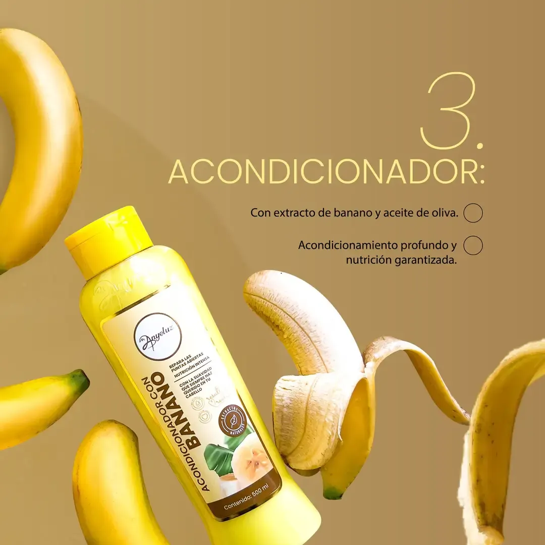 ACONDICIONADOR BANANO ANYELUZ 500ML