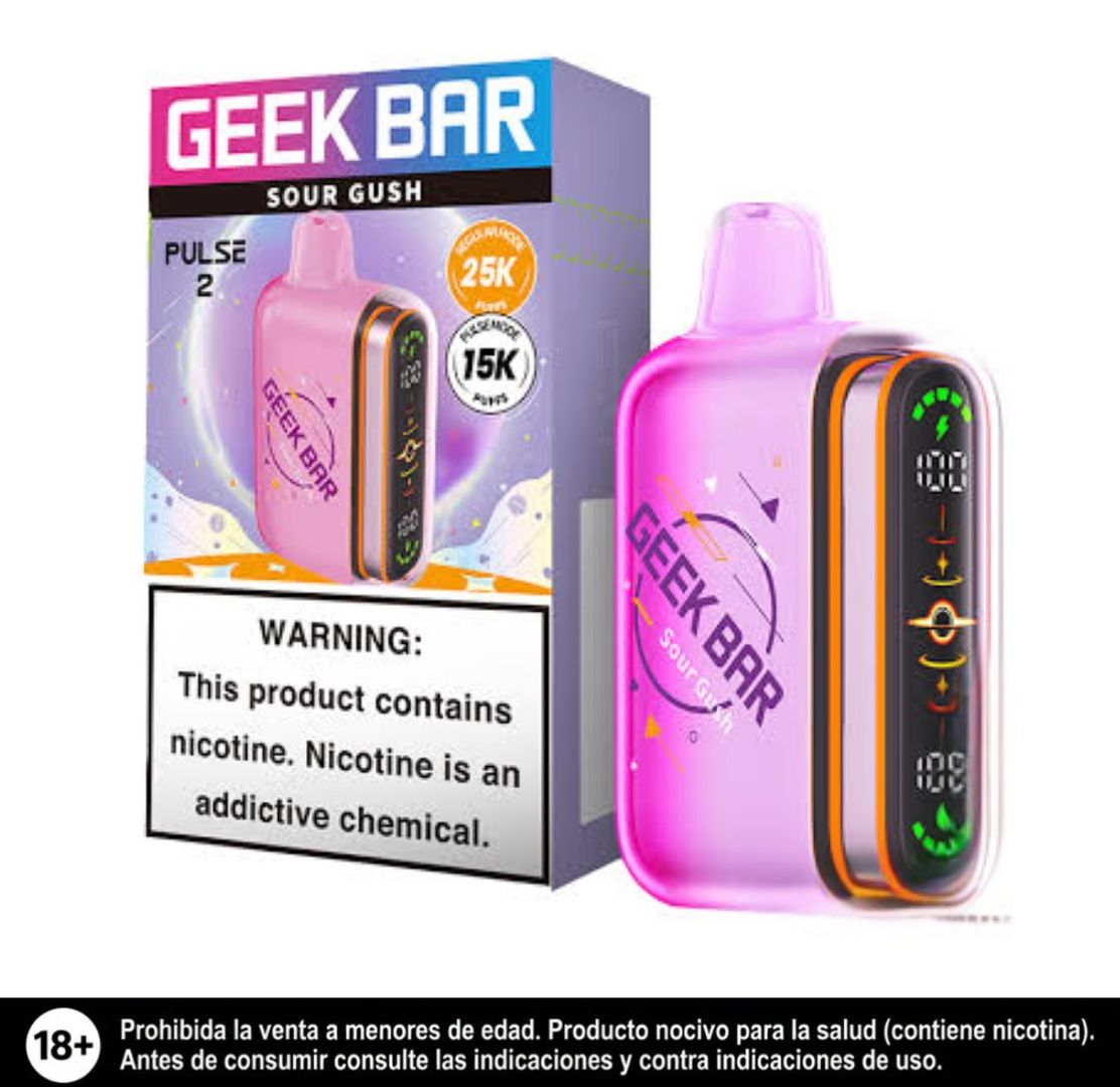 Geek Bar Pulse 2 Sour Gush 25.000 Puffs