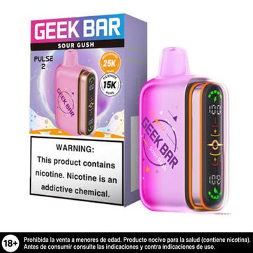 Imagen del producto Geek Bar Pulse 2 Sour Gush 25.000 Puffs