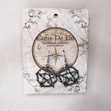 Imagen del producto ARETES PENTAGRAMA