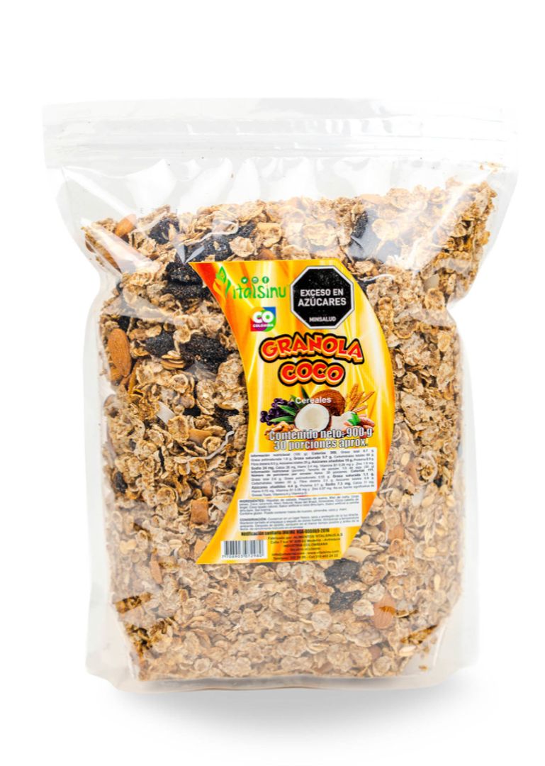 GRANOLA COCO X 900 GR VITAL SINU190