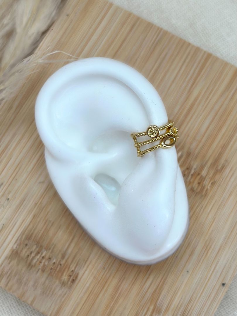 Earcuff dorado 