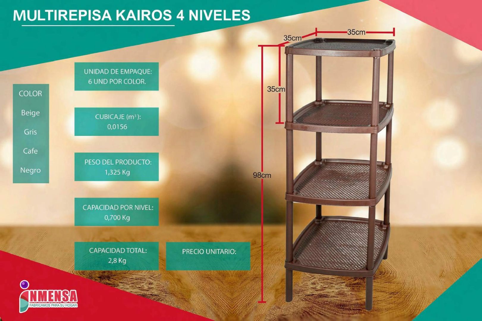 MULTIREPISA KAIROS – 4 NIVELES