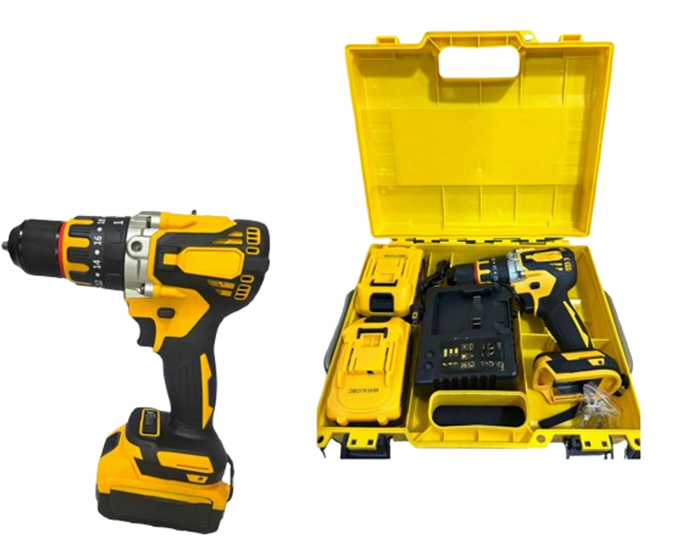 Taladro inalámbrico percutor de 68 voltios