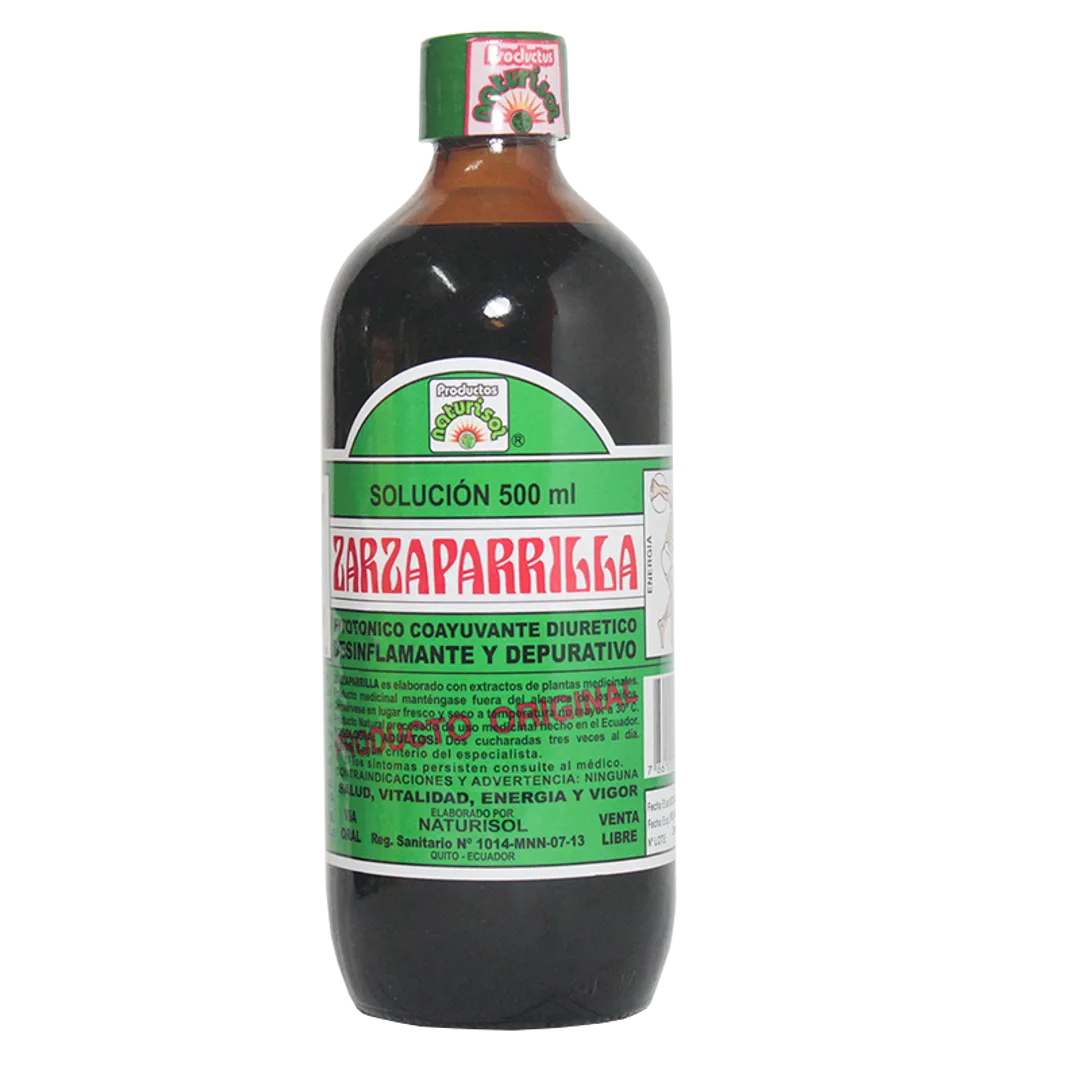 ZARZAPARRILLA JARABE 500 ML NATURISOL