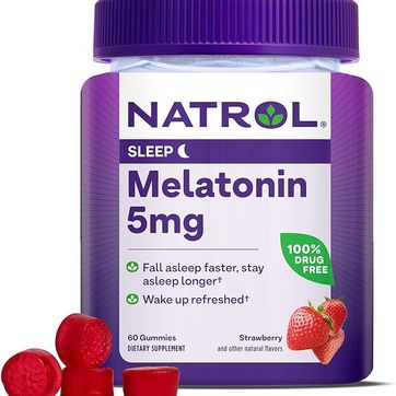 Melatonin 5mg 60 Gomitas con sabor a fresa - imagen 1