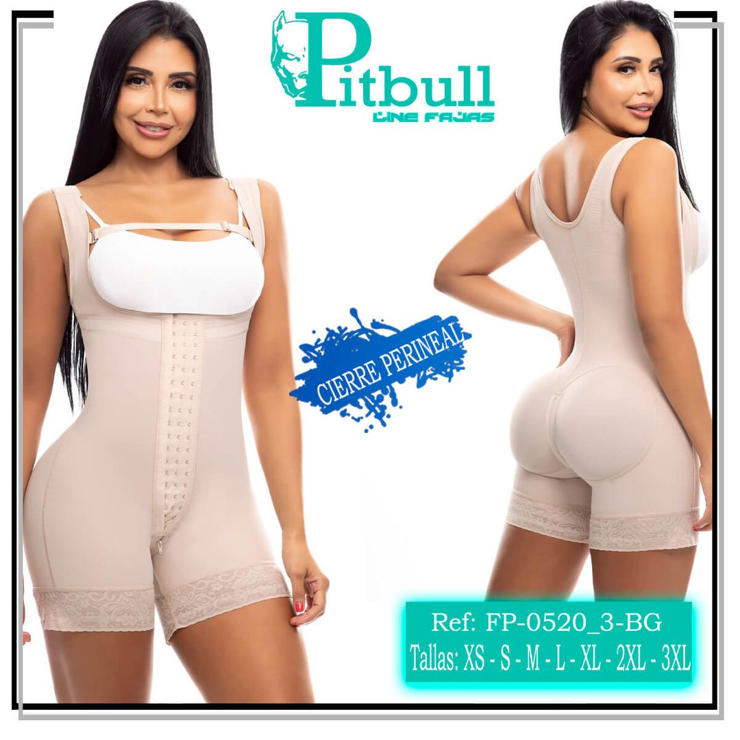 Faja Postoperatoria Short, Gafeto y cierre Perineal FP0520_3