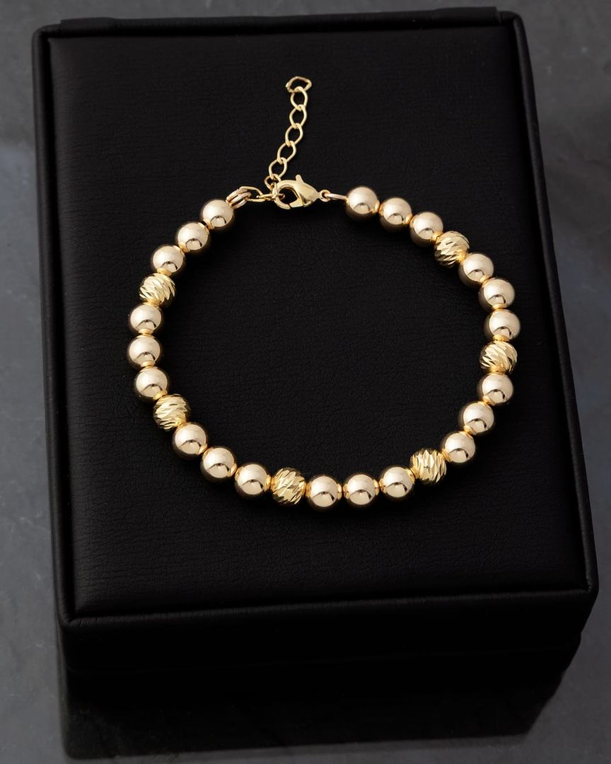 Pulsera rígida full balín 6mm