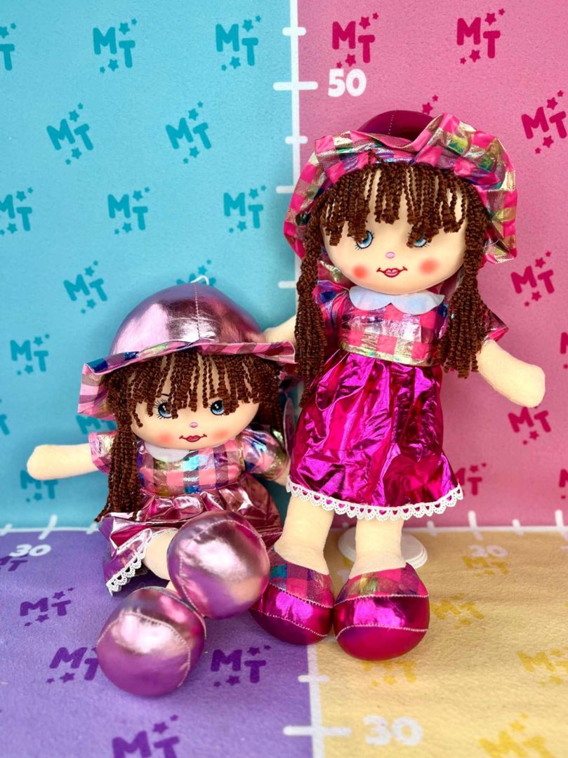 Muñeca trapo brillo FP-45