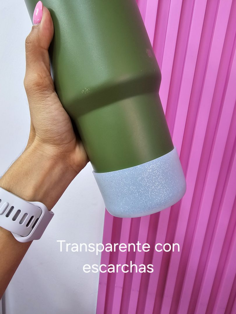 PORTAVASO CON ESCARCHA