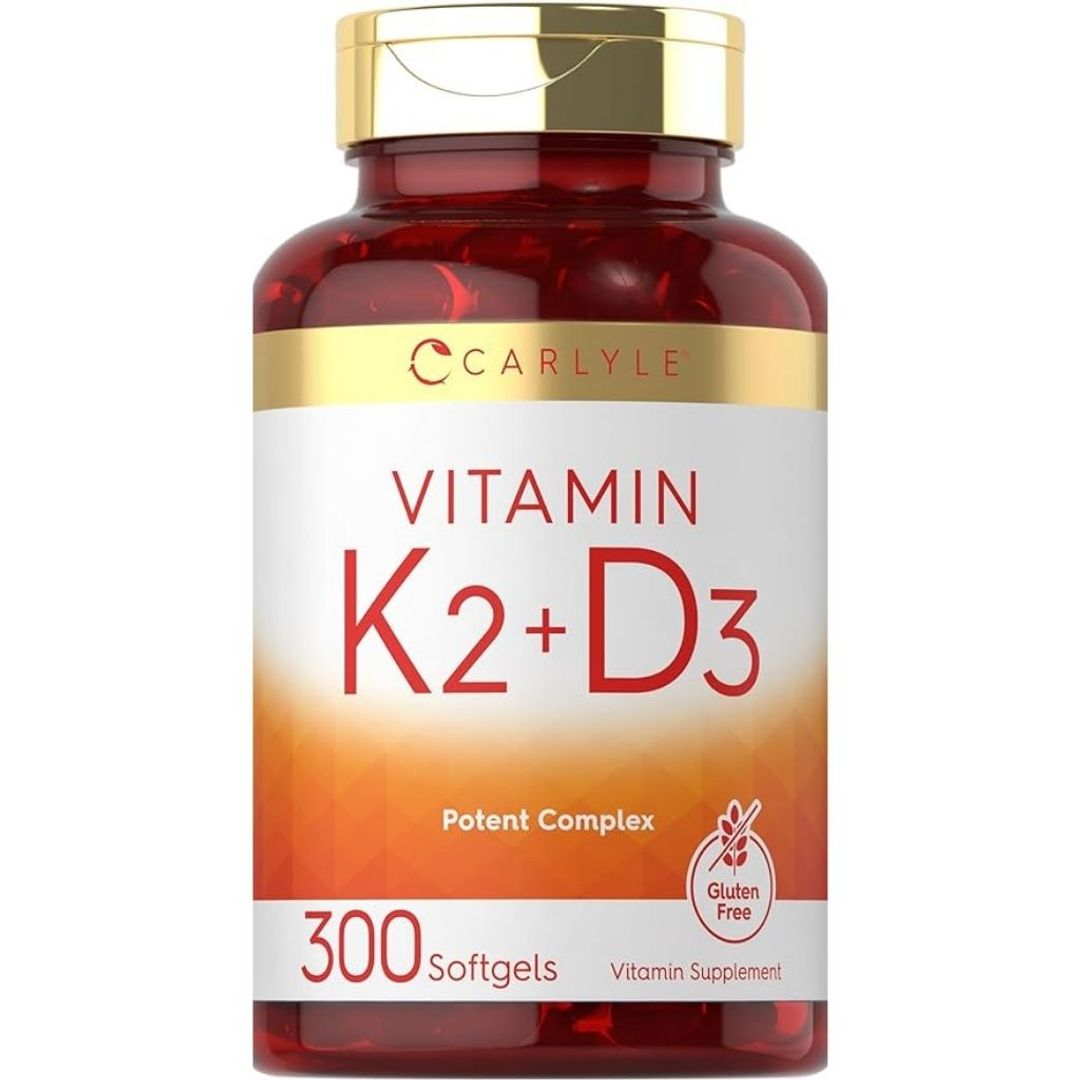 Vitamina D3 con  K2 300Softgels CARLYLE