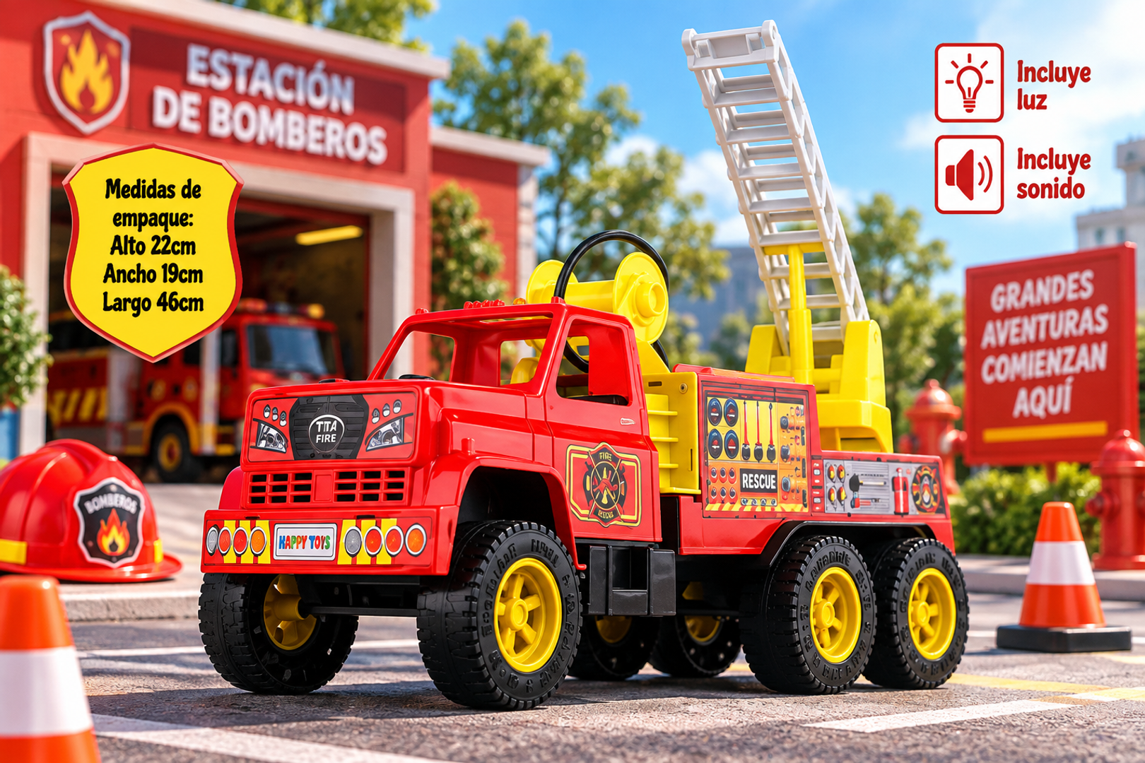 BOMBERO CON SONIDO-BTOY