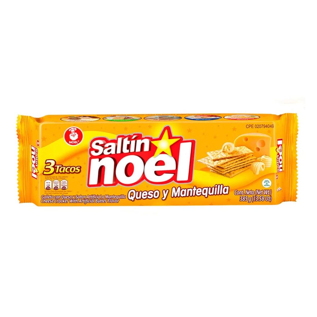 Saltín Mantequilla y Queso