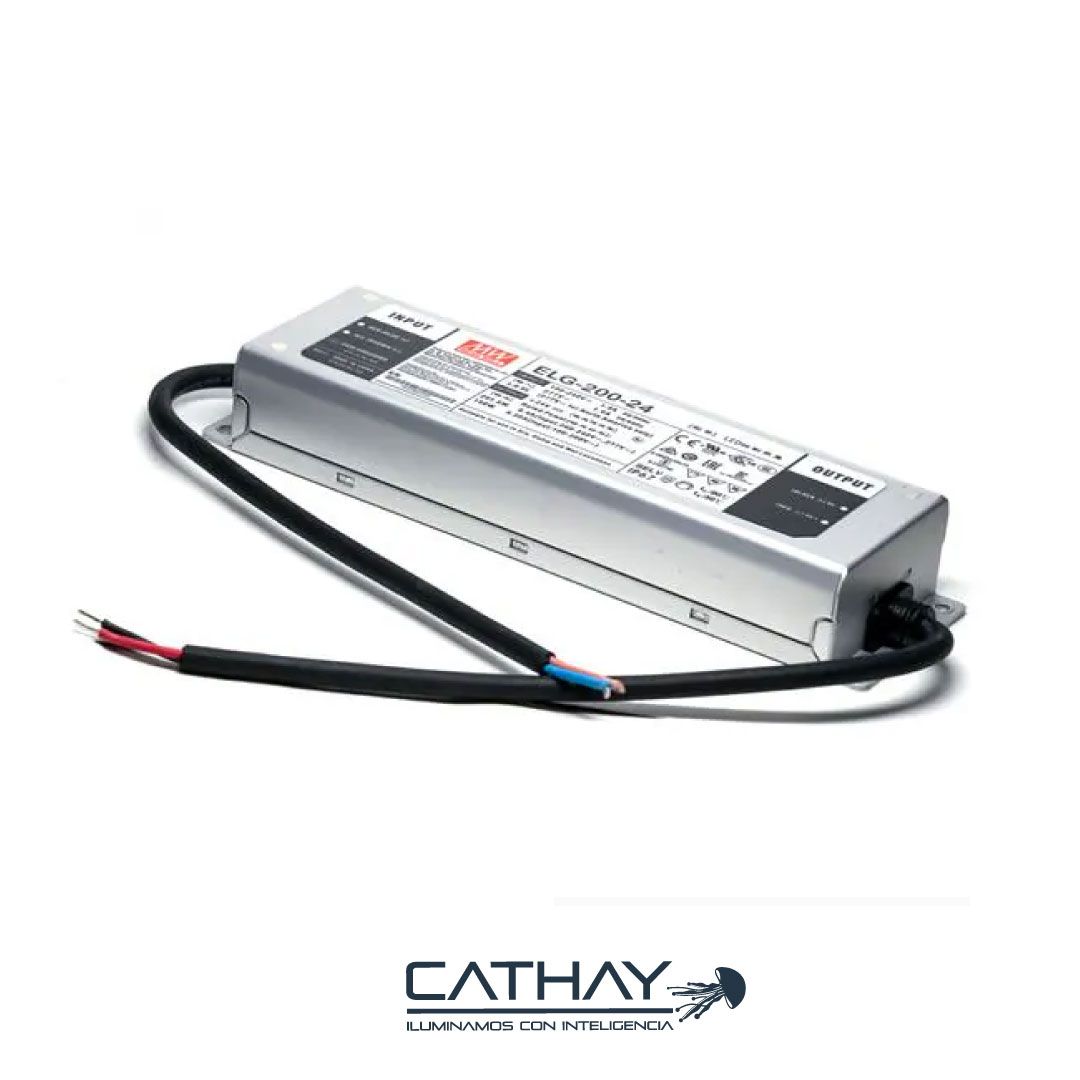 FUENTE DE PODER 24V 8,5 AMP 200W DIMERIZABLE MEANWELL