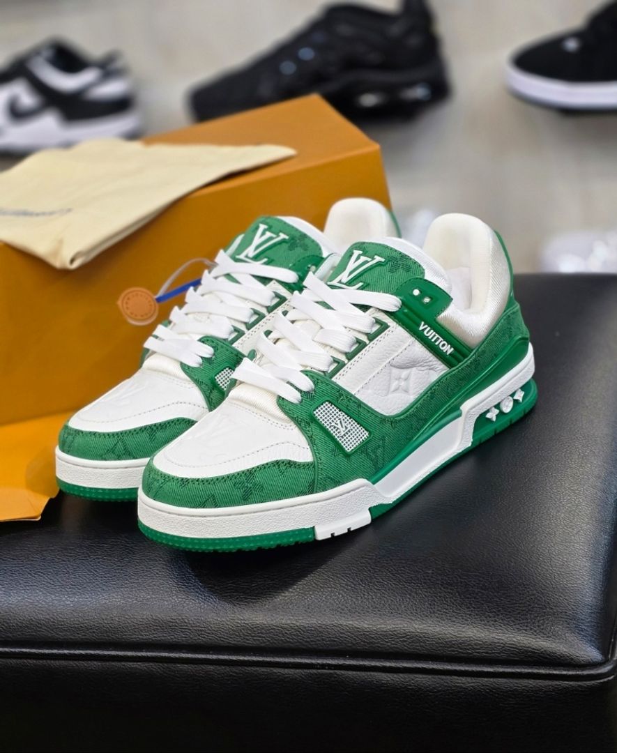Louis Vuitton Trainer Green
