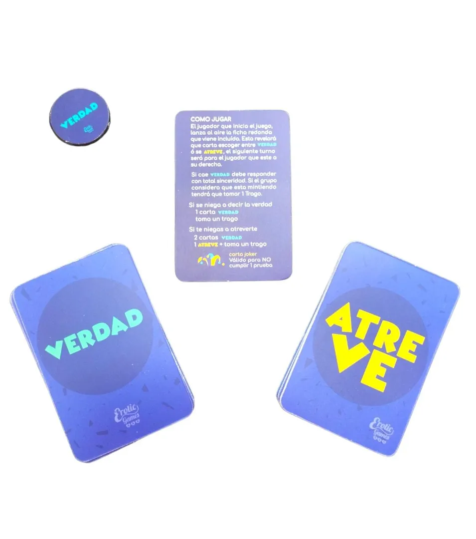 CARTAS VERDAD O SE ATREVE 