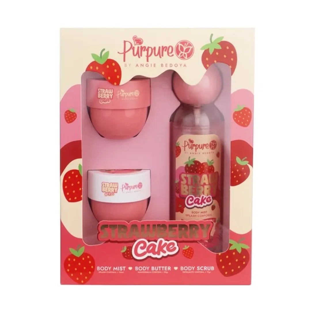 Kit x 3 Strawberry Cake Purpure