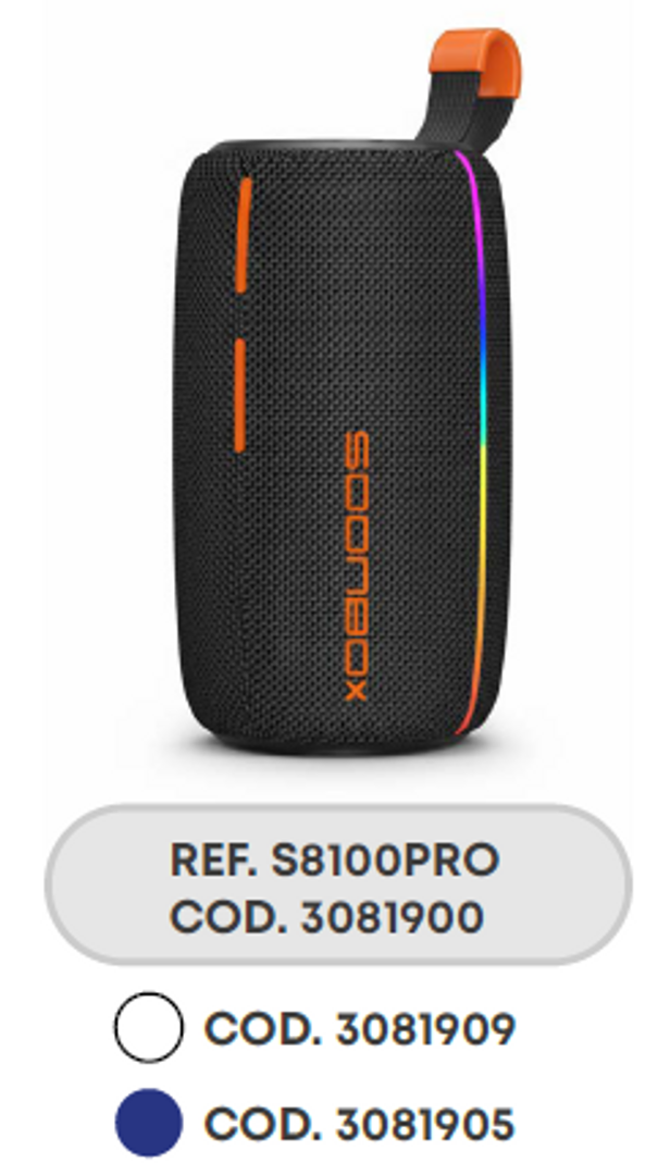 SPEAKER BT SOONBOX 40W - S8100PRO