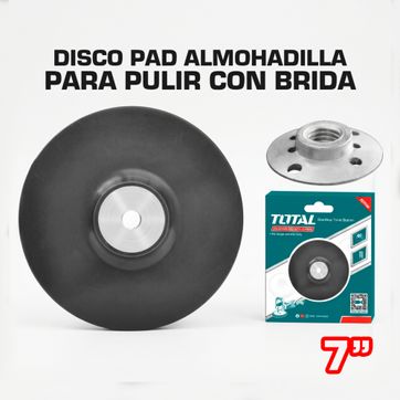 Imagen del producto DISCO ALMOHADILLA  PARA PULIDORA 7” 180MM