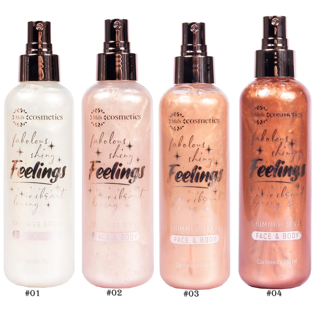 SHIMMER SPRAY FEELINGS MIIS  COSMETICS