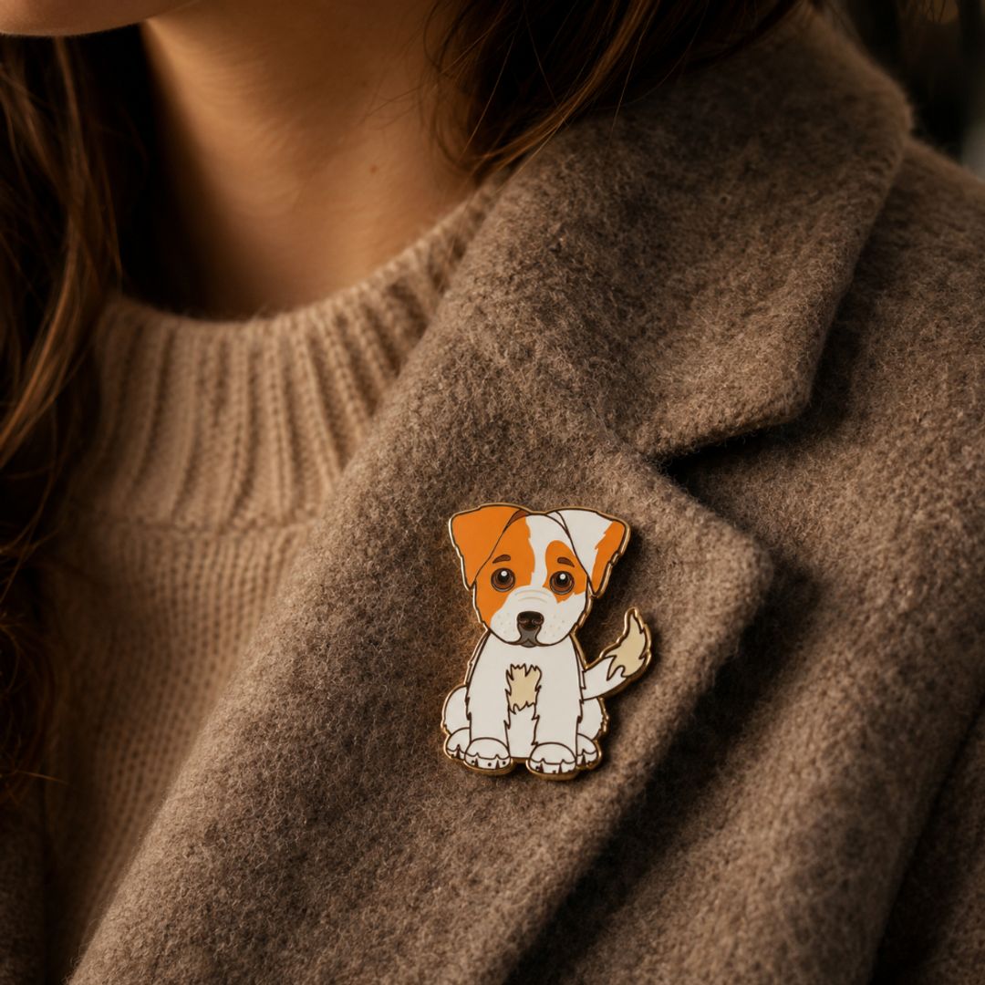 PIN CRIOLLITO BLANCO CAFE